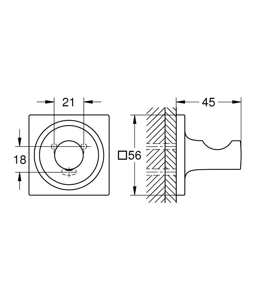 40284AL1 ALLURE ROBE HOOK - GROHE - 0 PCS