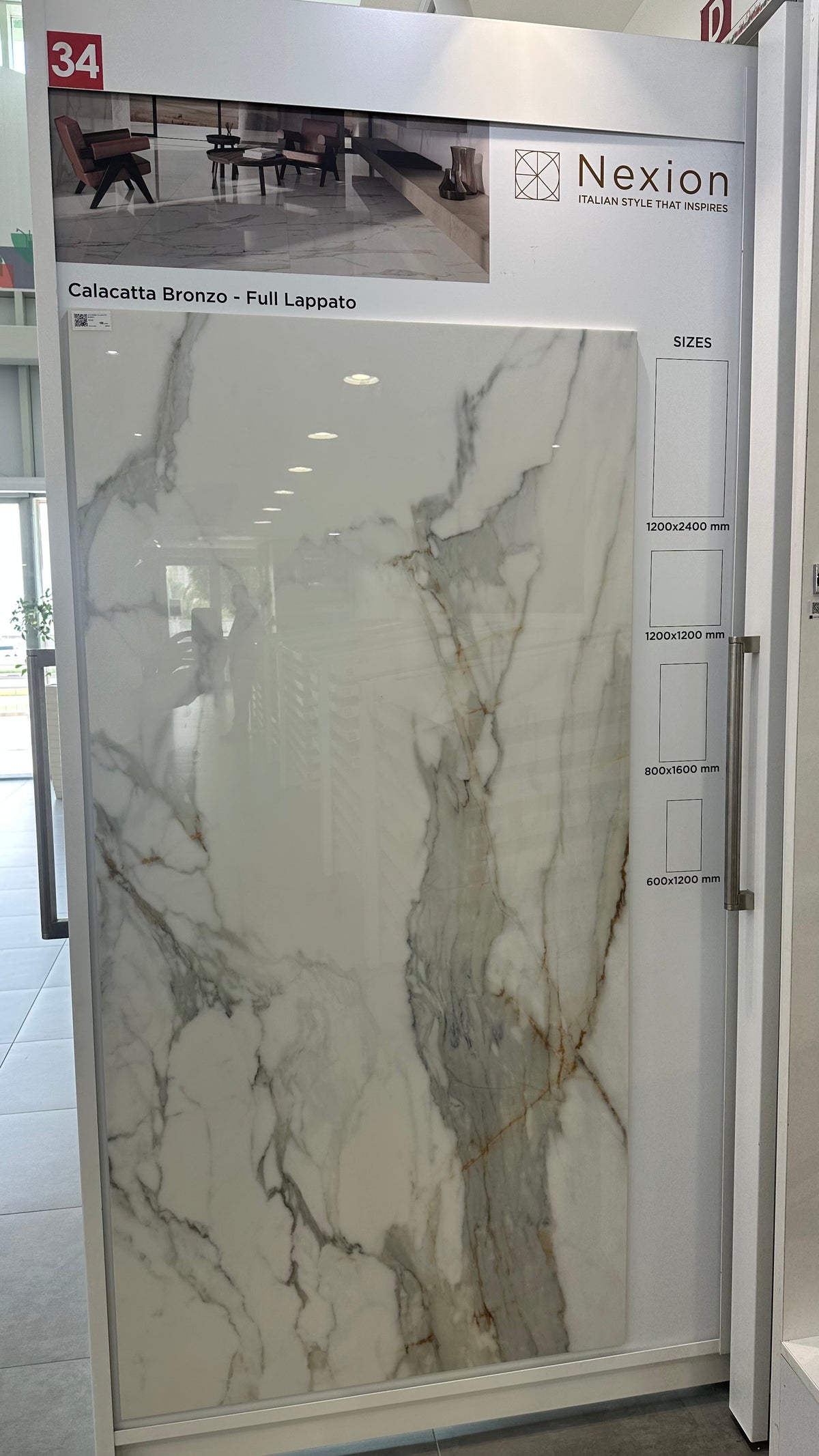 ACCADEMIA CALACATTA BRONZO 80X160CM - NEXION - 205 M2