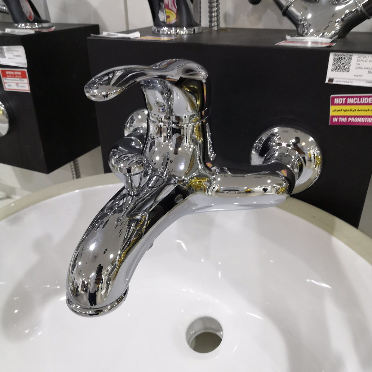 ART3515 TORNADO BATH MIXER WITH SHOWER KIT CHROME RUBITOR ITALY - 1 PCS