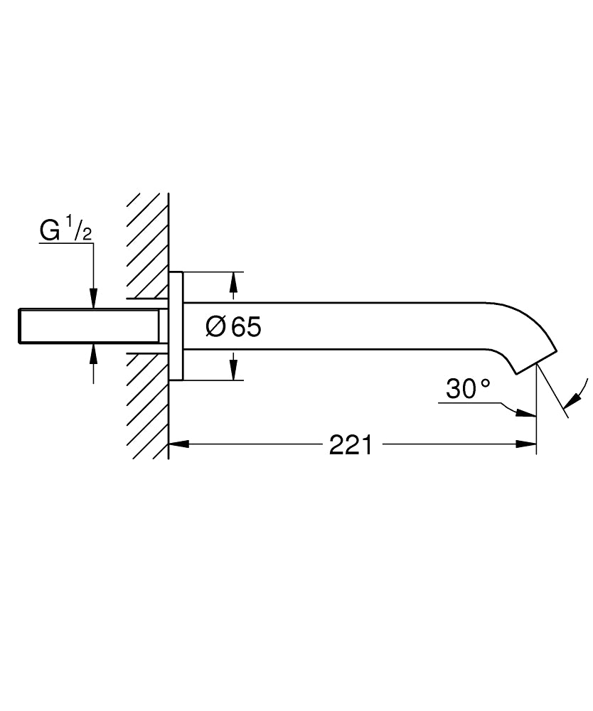 13449GL1 ESSENCE BATH SPOUT - GROHE - 0 PCS