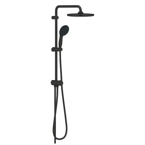269802431 TEMPESTA SYSTEM 250 SHOWER SYSTEM WITH DIVERTER FOR WALL MOUNTING - GROHE BLACK - -1 PCS