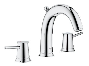 20198000 BAUCLASSIC 3 HOLE BASIN MIXER GROHE - 1 PCS