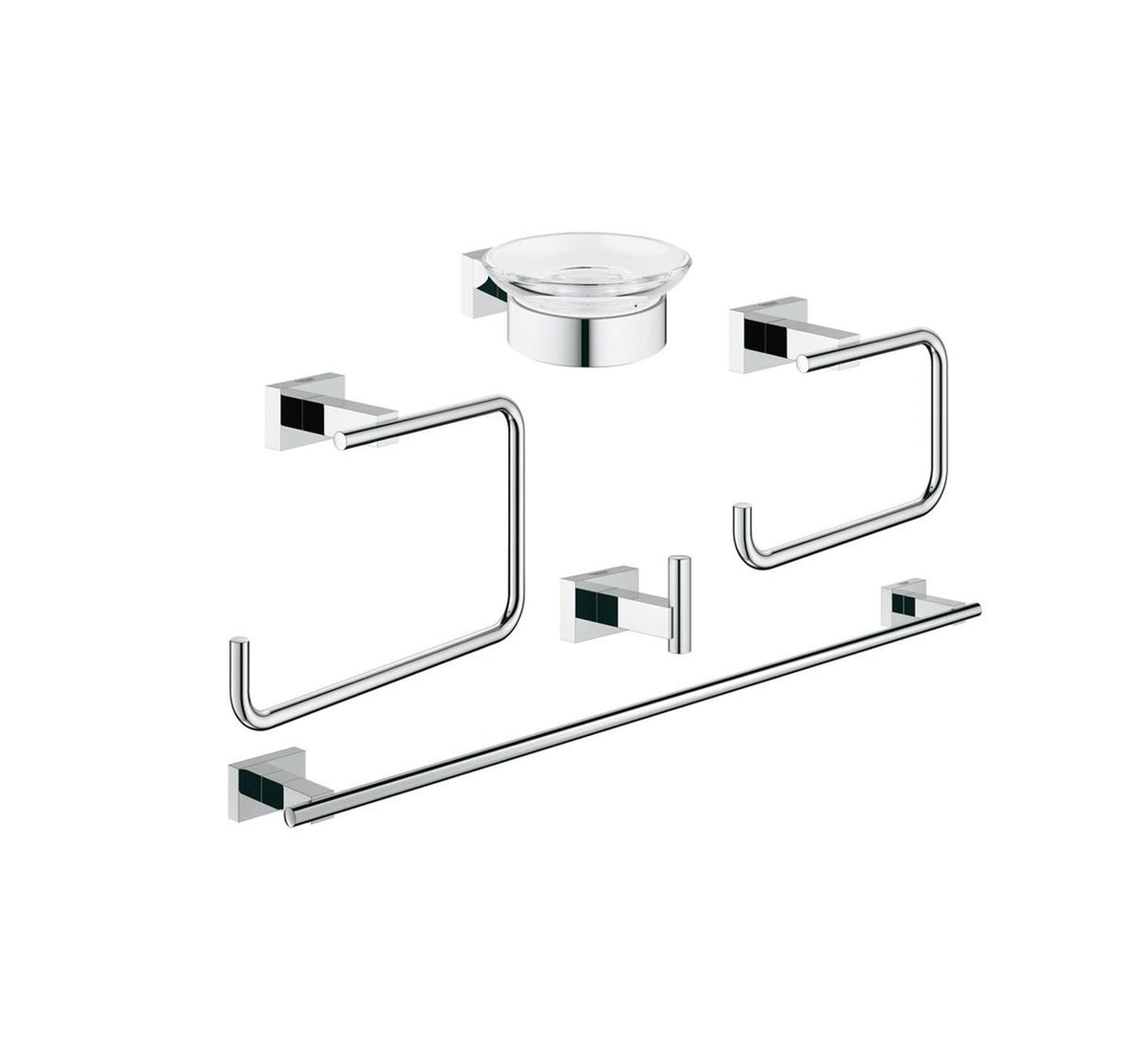 40758001 ESSENTIALS CUBE ACC. SET MASTER 5 IN 1-GROHE - 36 PCS