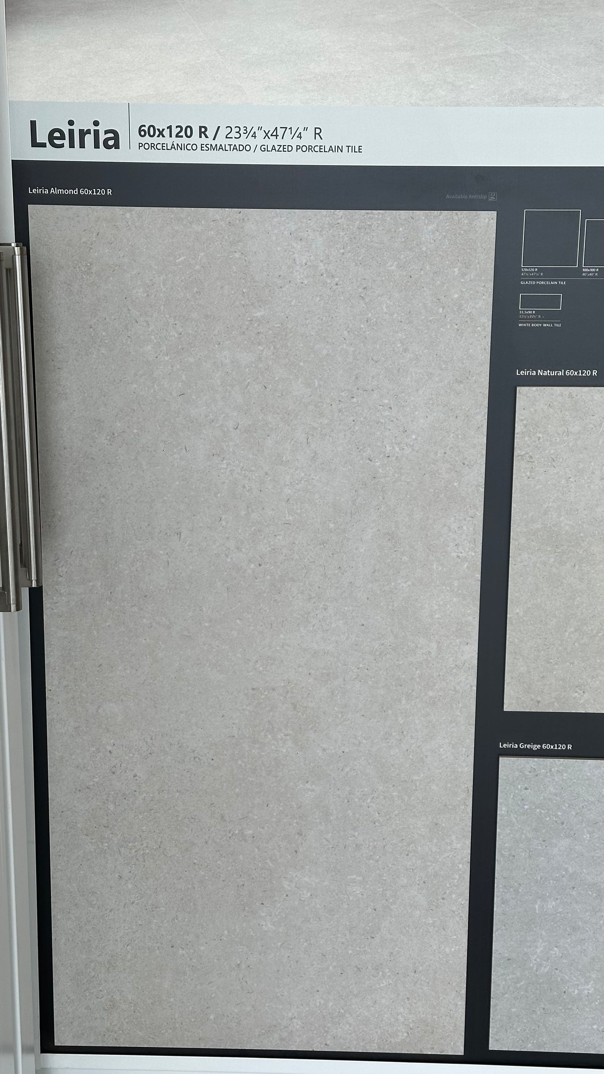 P.E. LEIRIA ALMOND MAT RECT. 60X120CM - KTL - 43 M2
