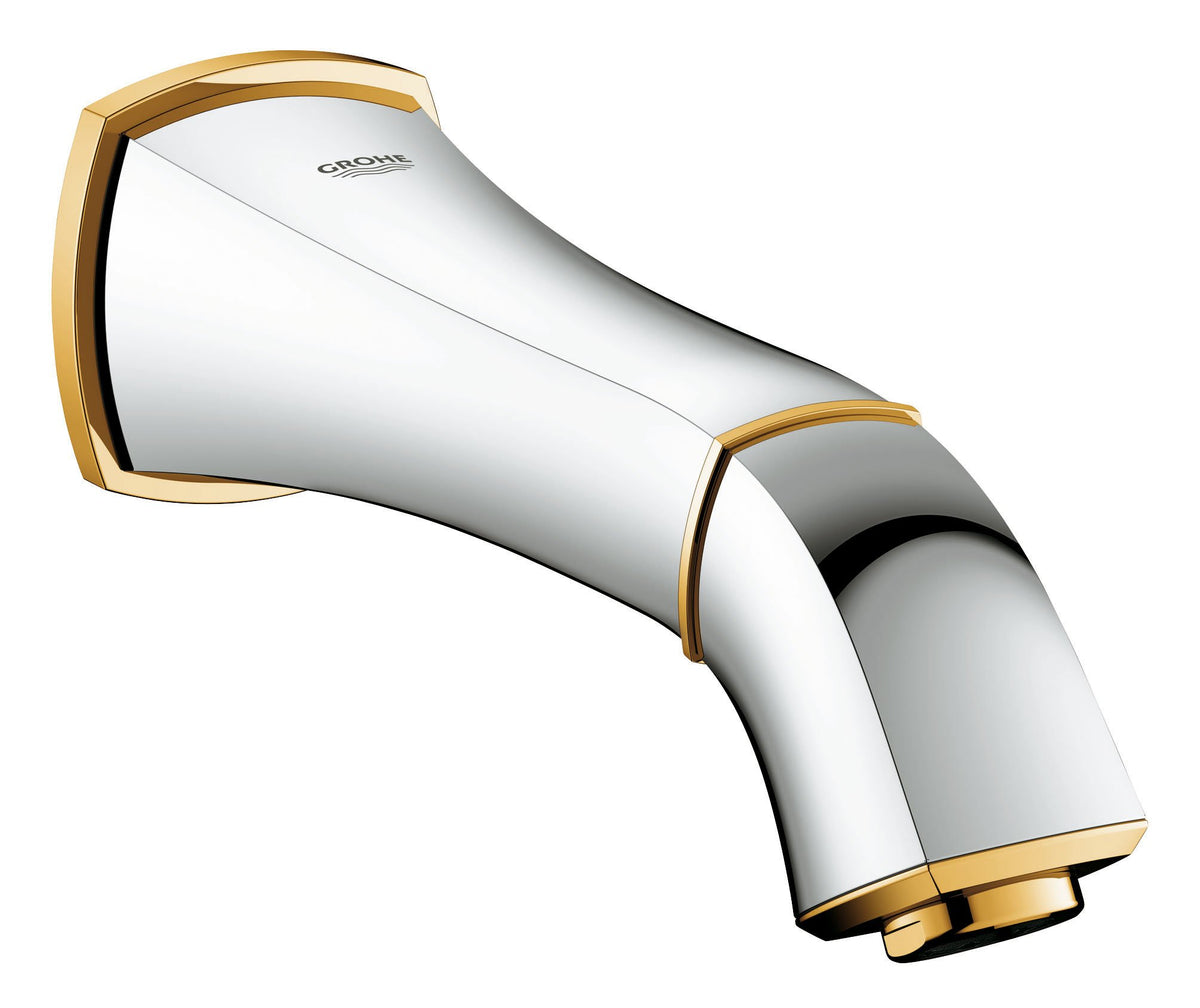 13341IG0 GRANDERA BATH SPOUT WALL MOUNTED CHROME GOLD GROHE - 14 PCS