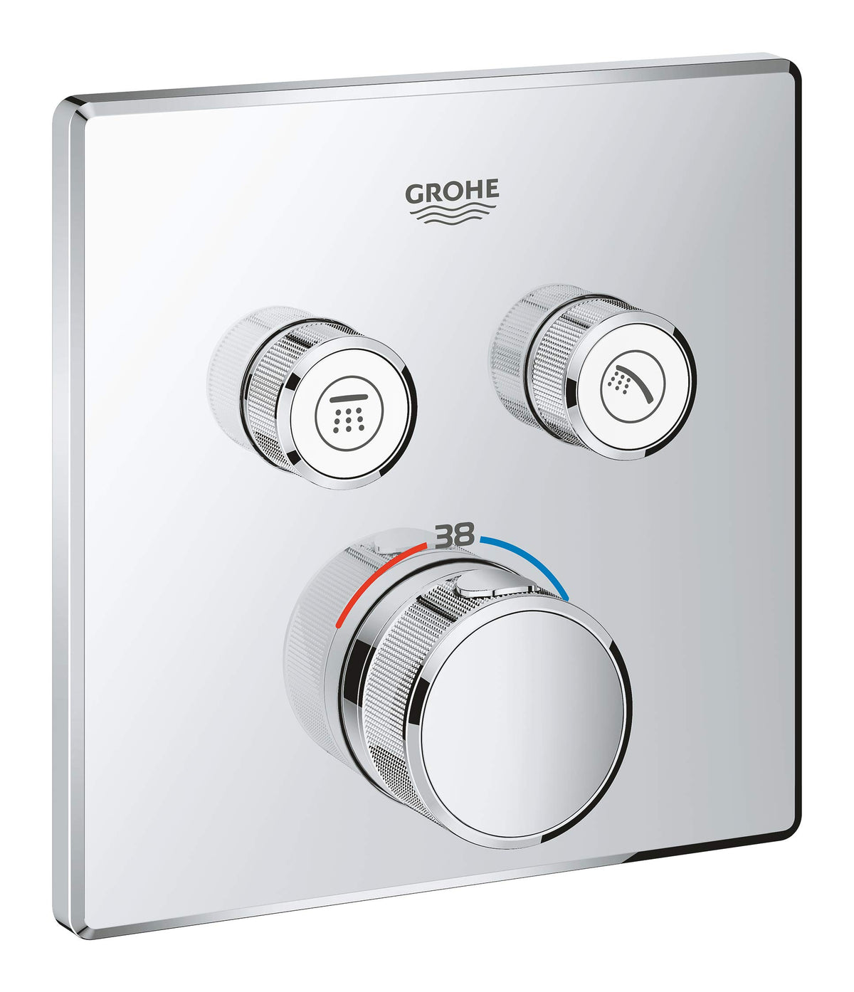 29124000 GROHTHERM SMARTCONTROL THERMOSTAT FOR CONCEALED INSTALLATION WITH 2 VALVES-GROHE - 29 PCS