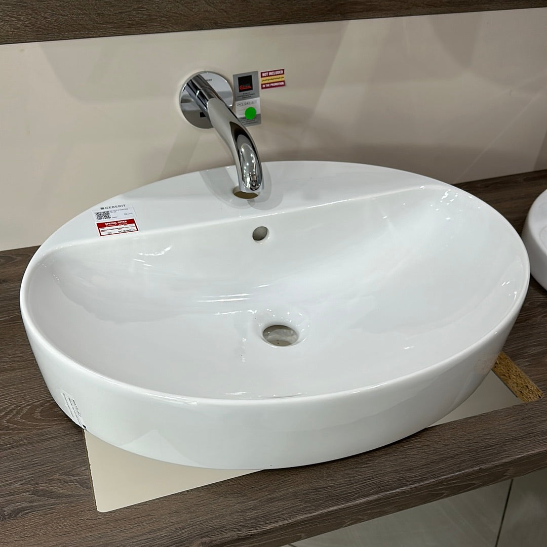500.772.01.2 VARIFORM LAY-ON WASHBASIN - GEBERIT - 1 PCS