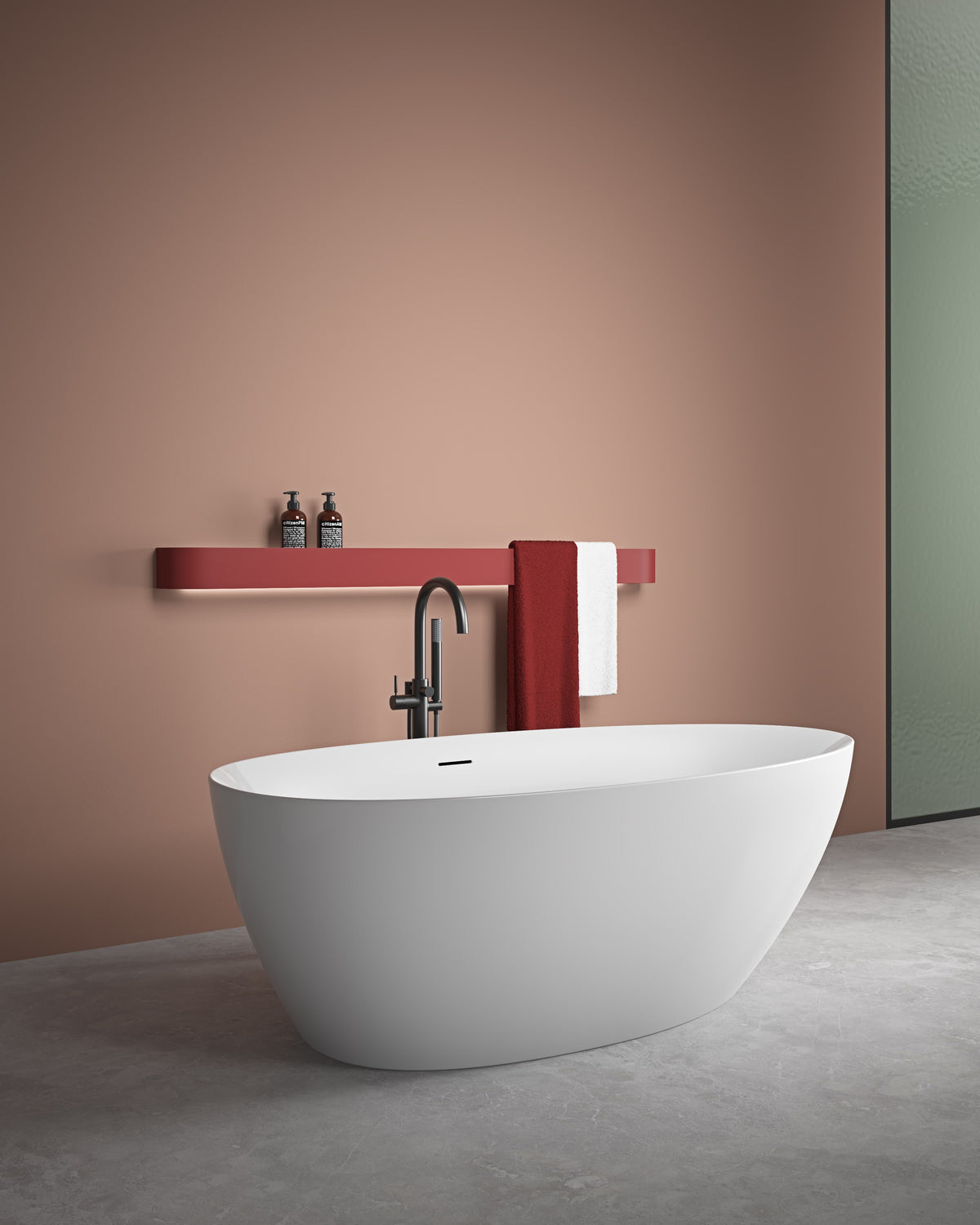 BT-85SM ACRYLIC FREESTANDING BATHTUB 1700X850X580MM - WONDERFUL HK - 5 PCS