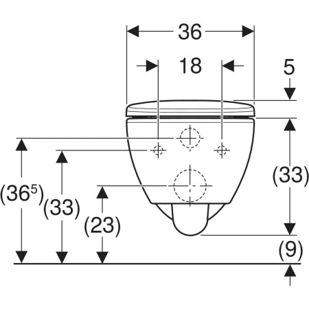 502.793.00.1 SELNOVA SET OF WALL-HUNG WC - GEBERIT - 20 PCS