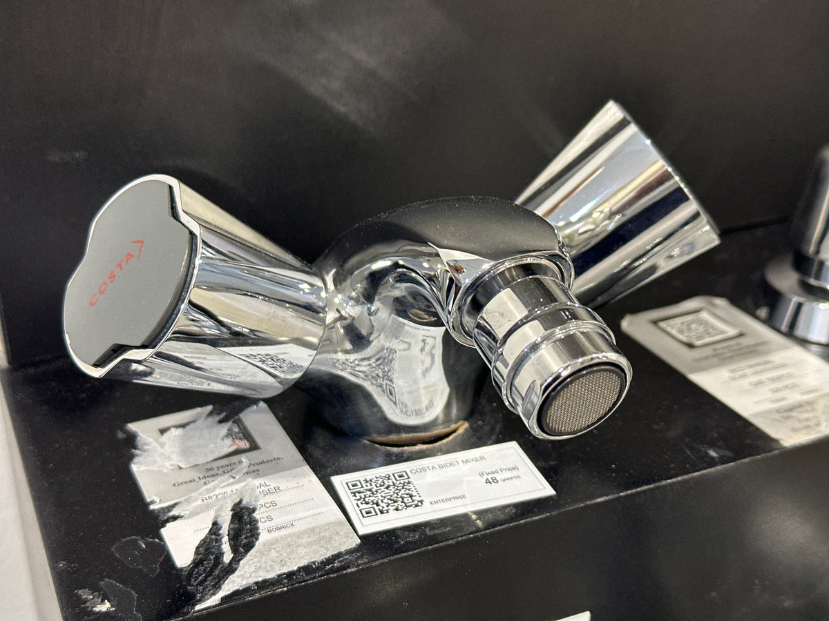 COSTA BIDET MIXER SINGLE HOLE CHROME ENTERPRISE CHINA - 27 PCS