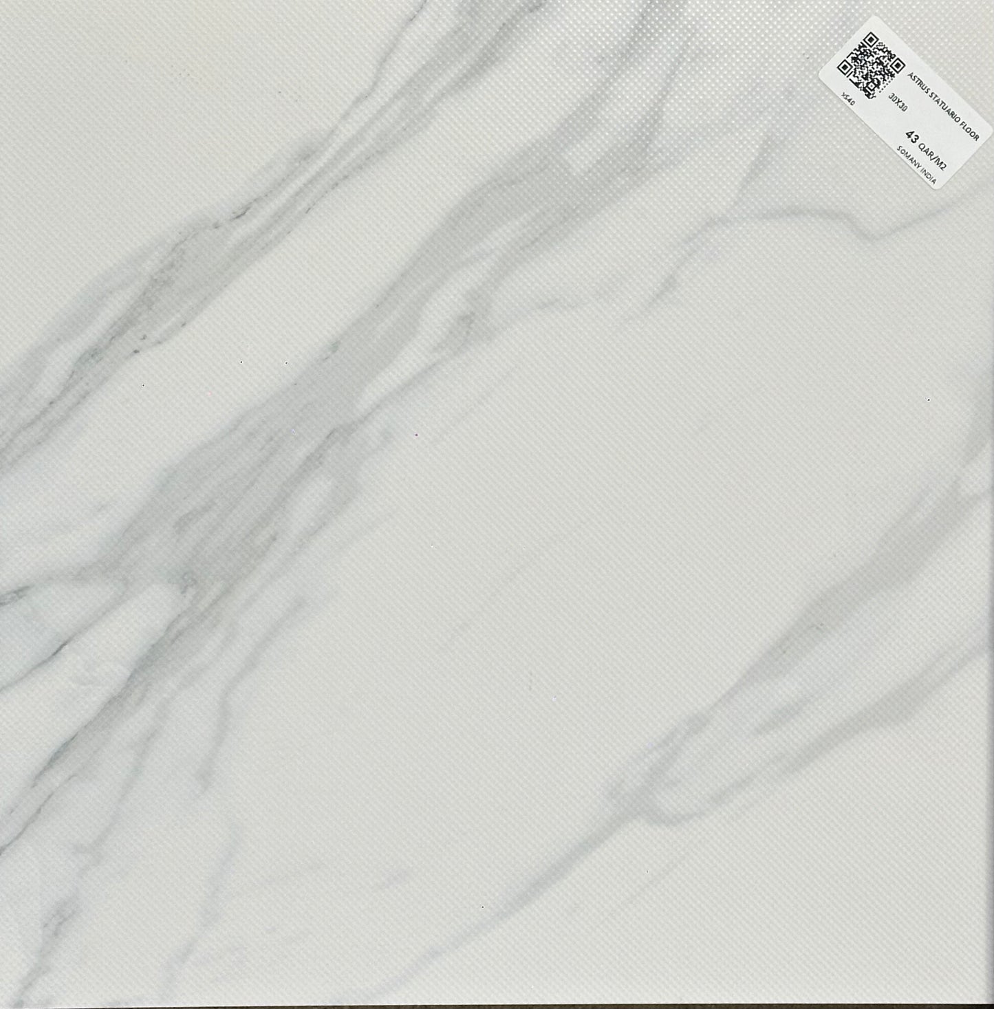 ASTRUS STATUARIO FLOOR 30X30CM - SOMANY - 0 M2