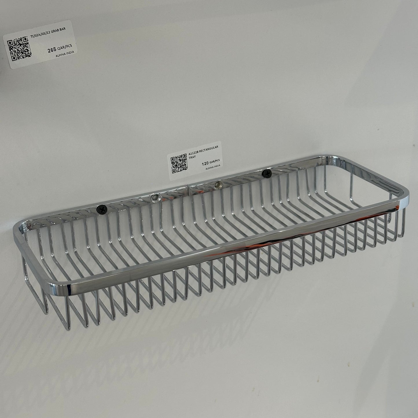 A11228 RECTANGULAR TRAY MEDIUM AUHNA INDIA - 1 PCS