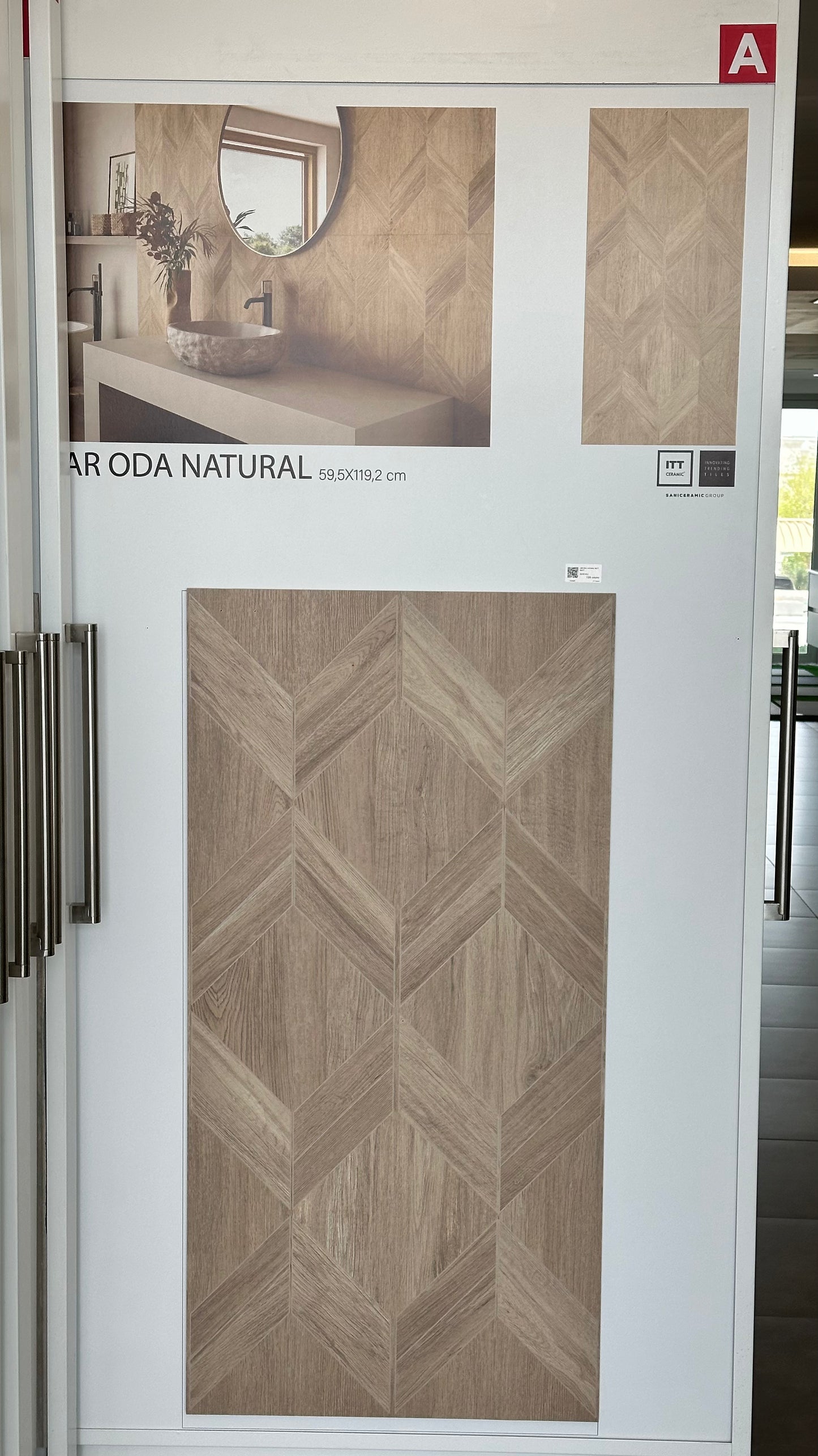 LAR ODA NATURAL RECT MATT 59.5X119.2CM - ITT SPAIN - 531 M2