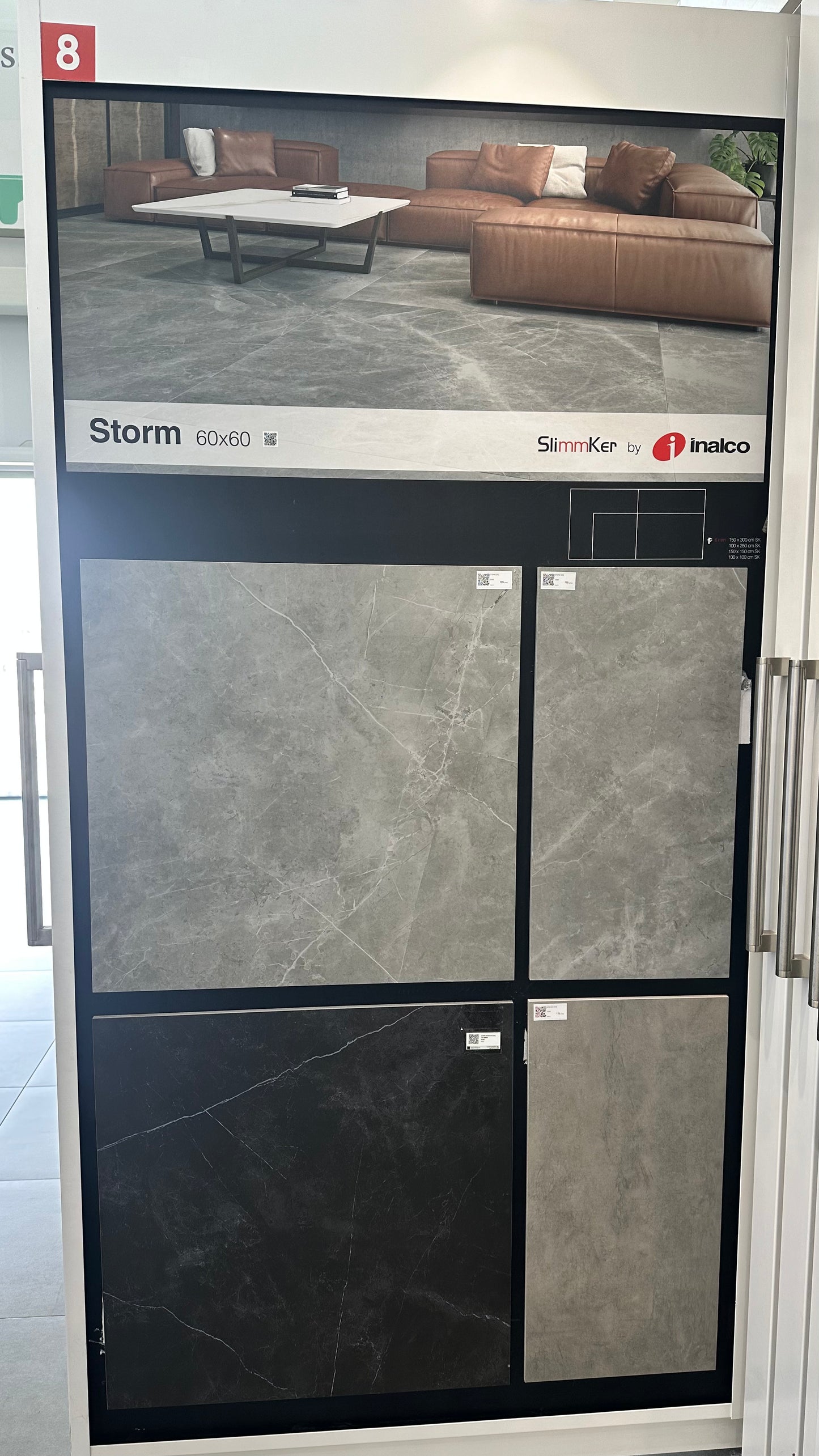 STORM GRIS NATURAL 60X60CM RECT INALCO SPAIN - 13 M2