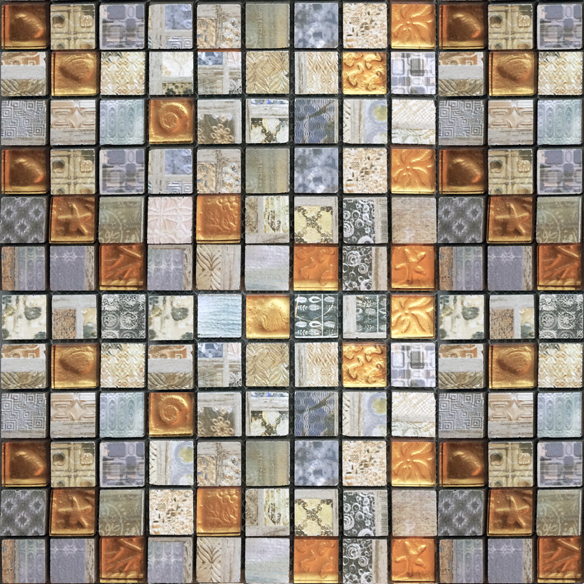 SL-008 MOSAIC 30X30 CM WONDERFUL HK - 30 PCS