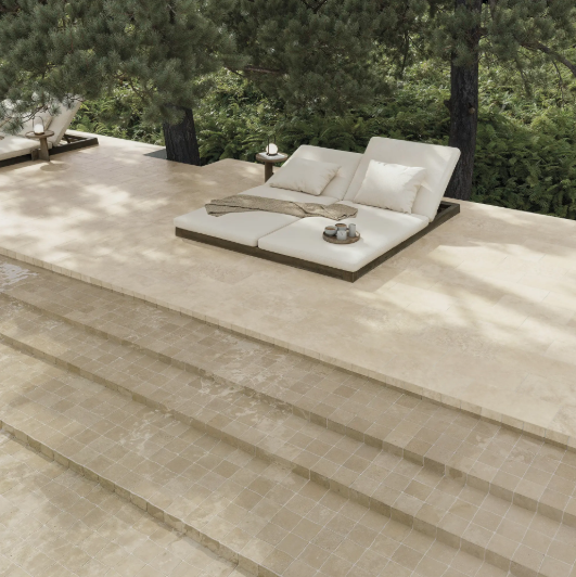 136568 CROSS CUT XL WALNUT 22X44CM - WOW SPAIN - 45 M2