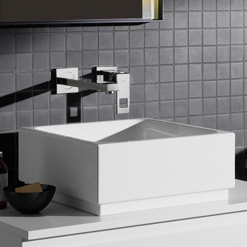 23447000 EUROCUBE TWO-HOLE BASIN MIXER M-SIZE GROHE - 15 PCS