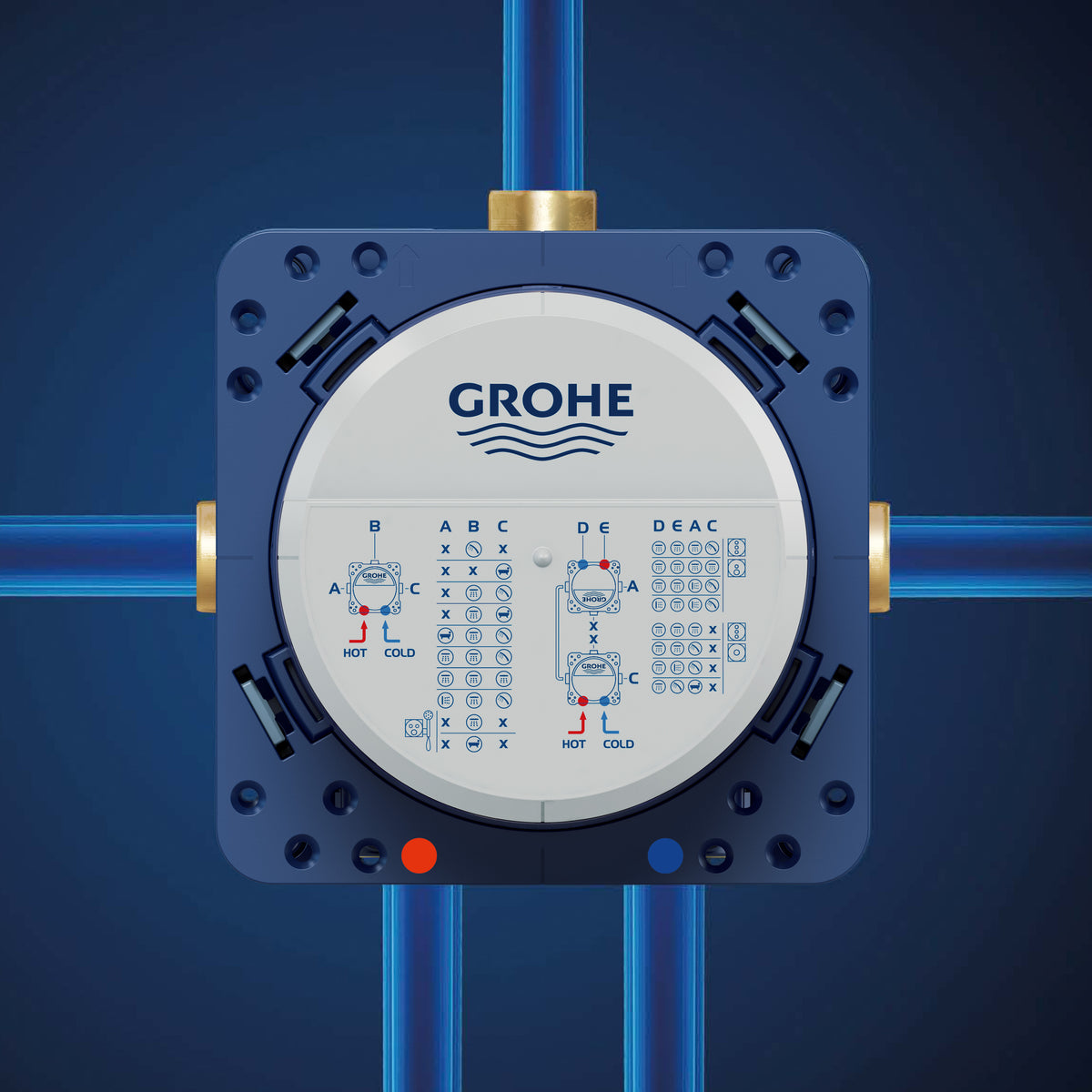 35600000 GROHE RAPIDO SMARTBOX-GROHE - 4 PCS