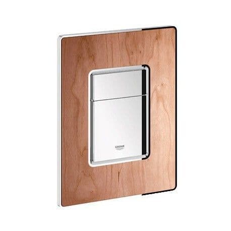 38849HS0 SKATE COSMOPOLITAN WALL PLATE AMERICAN CHERRY FINISH GROHE - 3 PCS