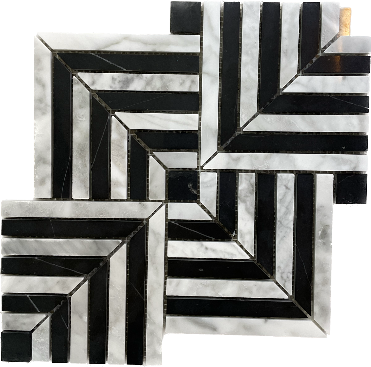 101P NATURAL MARBLE MOSAIC 27.5X27.5 CM - WONDERFUL HK - 95 PCS