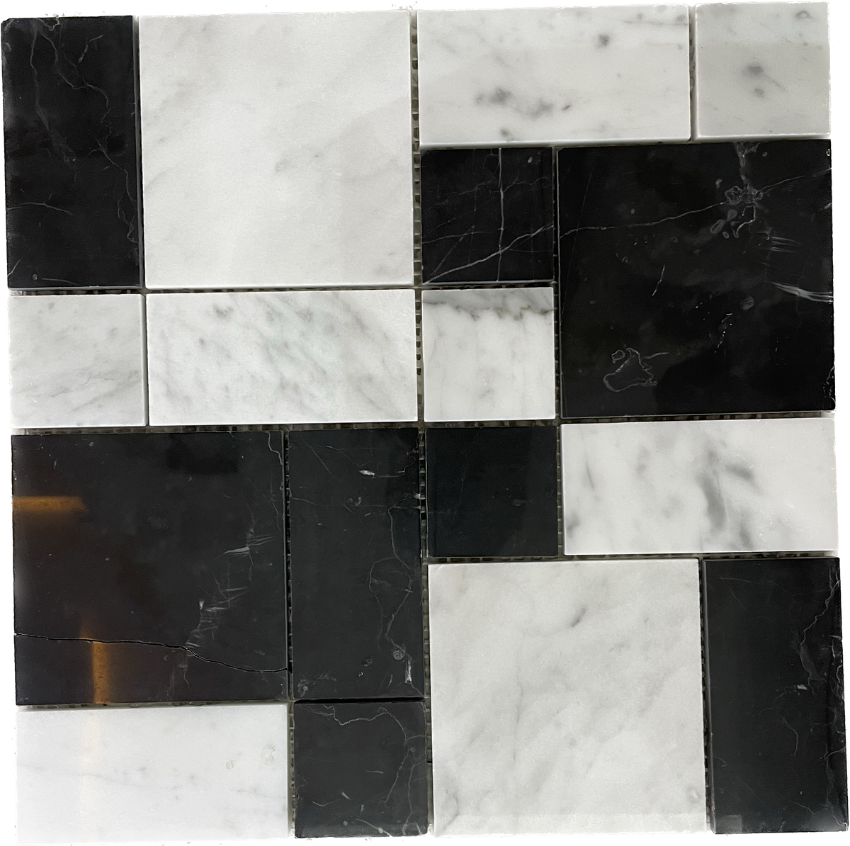 812P NATURAL MARBLE MOSAIC 29.8X29.8 CM - WONDERFUL HK - 827 PCS