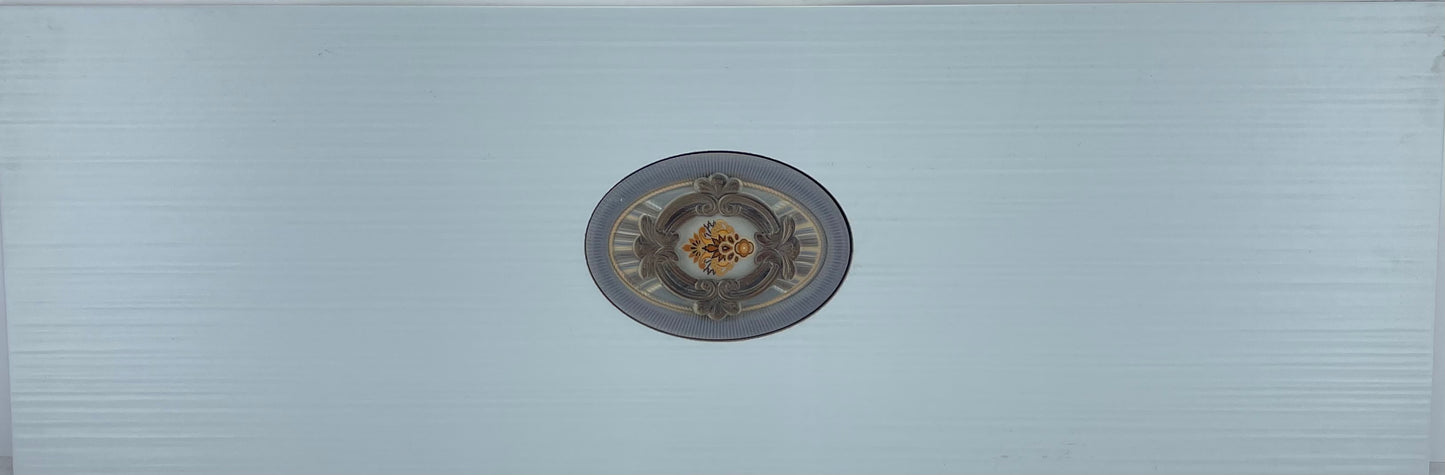 INSERTO CAROLINA PERLA DECOR 25X75 CM ELMOLINO SPAIN - 1 PCS