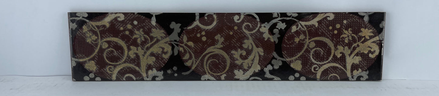 CE DELHI AZUL LINING 10X45 CM ROCERSA SPAIN - 44 PCS