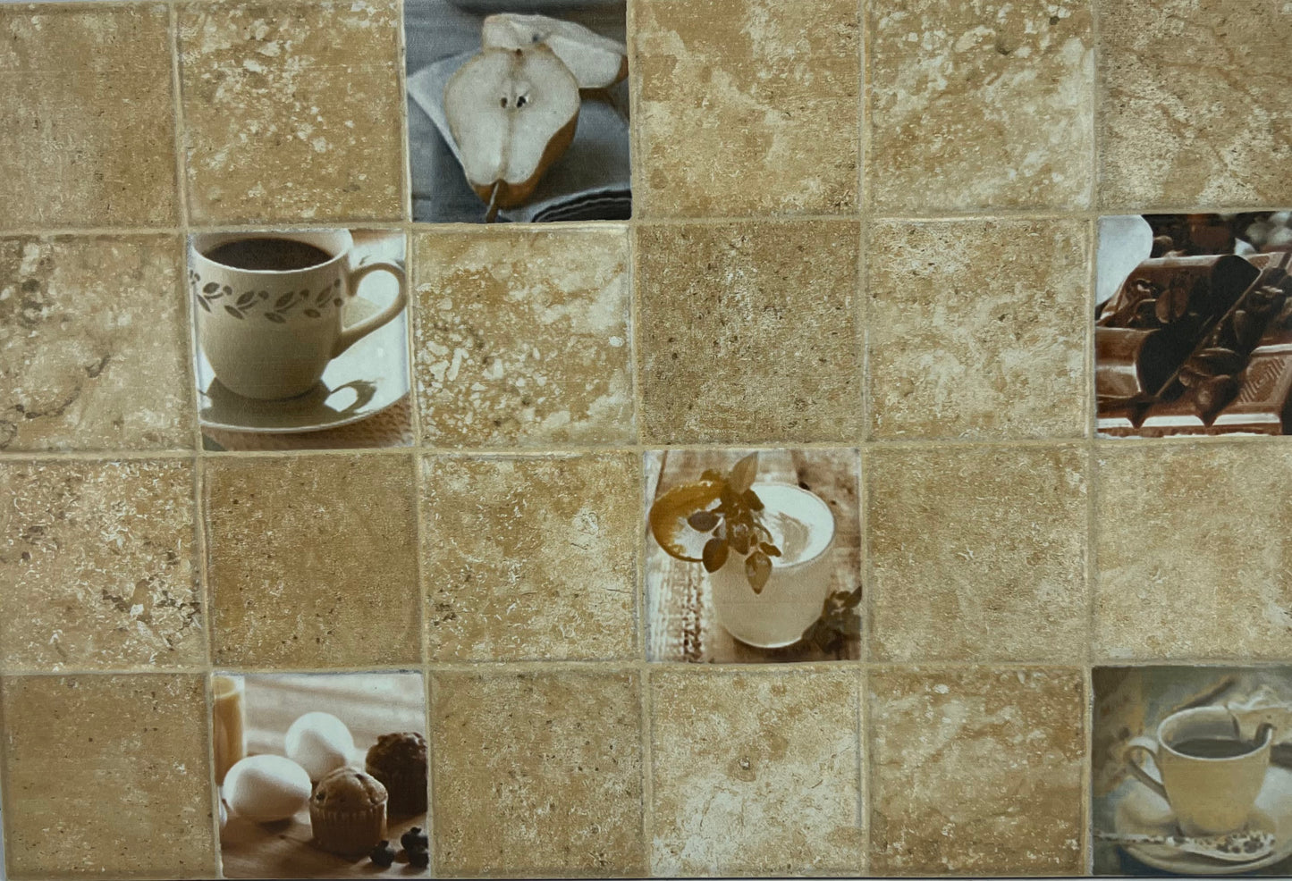 OSLO JET DECOR OCRE WALL 33.3X50 CM ELMOLINO SPAIN - 1 M2