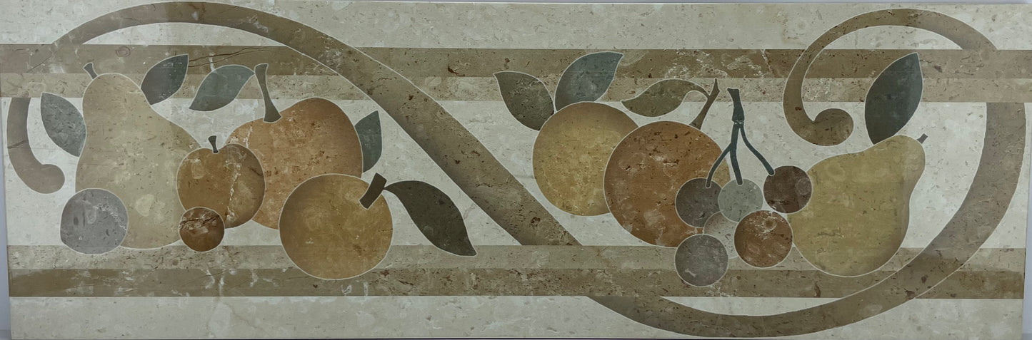 CITRUS AMBAR KITCHEN DECOR WALL 25X75 CM ROCERSA SPAIN - 13 PCS