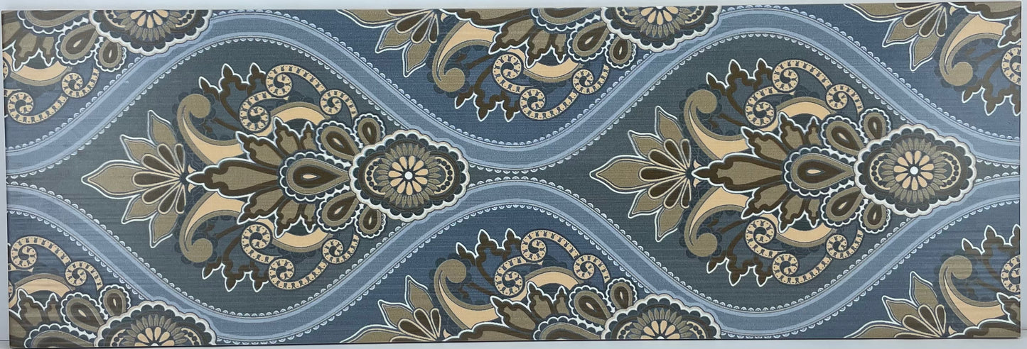 CAROLINA DECOR AZUL WALL 25X75 CM ELMOLINO SPAIN - 0 M2