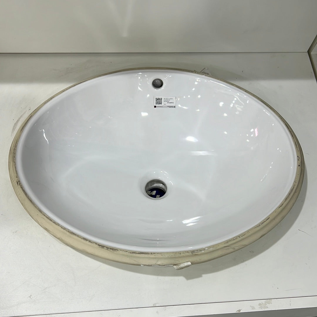 500.752.01.2 UNDER-COUNTERTOP WASHBASINVARIFORM, OVAL: B1=50CM, T=46CM,OVERFLOW=VISIBLE, WHITENET PR- GEBERIT - 50 PCS