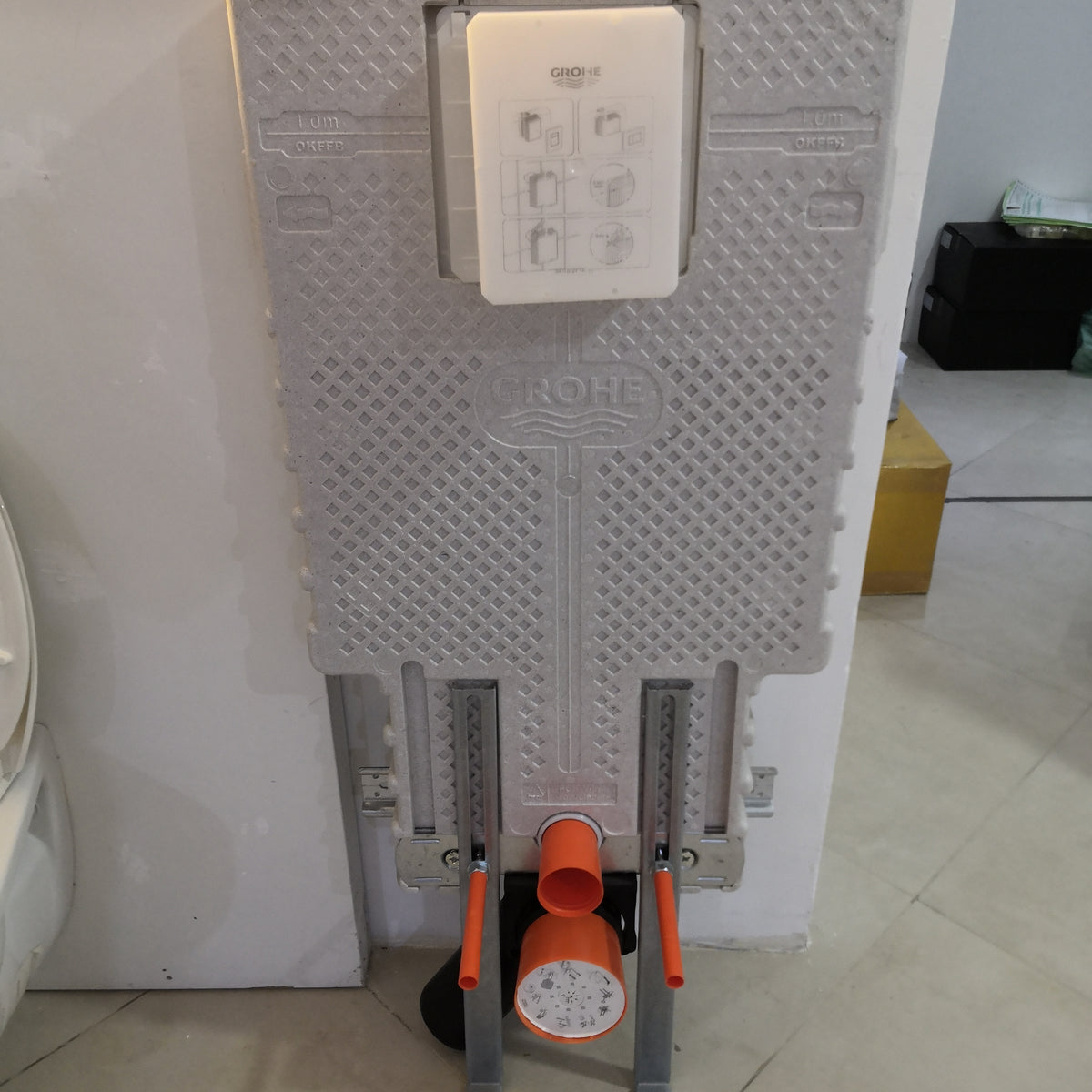 38642001 UNISET FOR WC FLUSHING CISTERN GD2 GROHE - 7 PCS