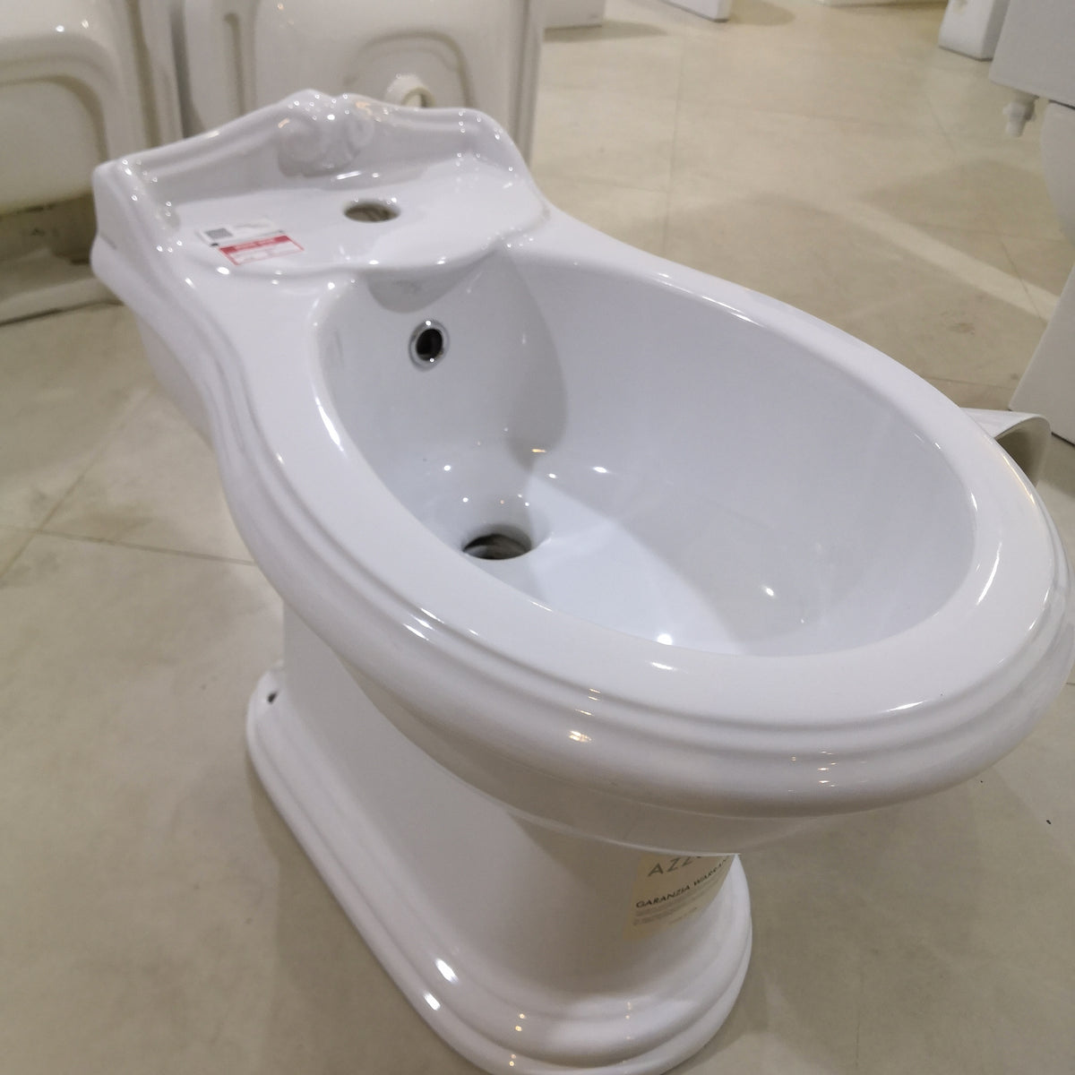 JUB500B1/M JUBILAEUM BIDET WHITE (WITH SCREW) AZZURRA ITALY - 3 PCS