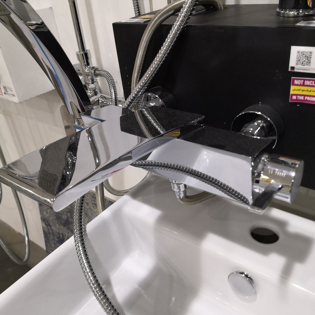 AA020 WINGS BATH MIX COMPLETE W/ DUPLEX SHOWER   LATORRE ITALY - 2 PCS