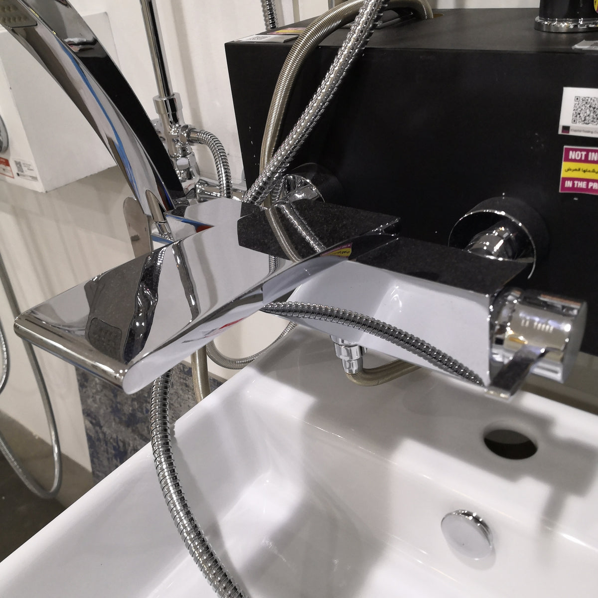 AA020 WINGS BATH MIX COMPLETE W/ DUPLEX SHOWER   LATORRE ITALY - 2 PCS
