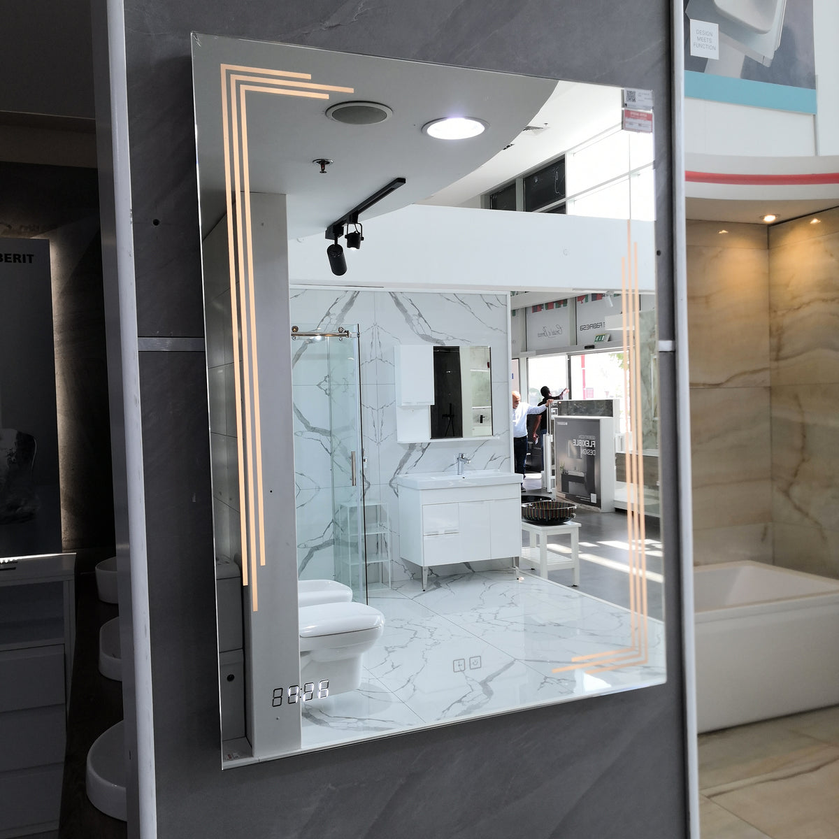 LA01 LED MIRROR 60X80 CM - WONDERFUL HK - 98 PCS