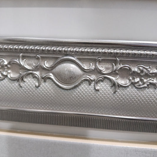 CFA YUTE PLATA PERLA LINING 8X25 CM ELMOLINO SPAIN - 62 PCS
