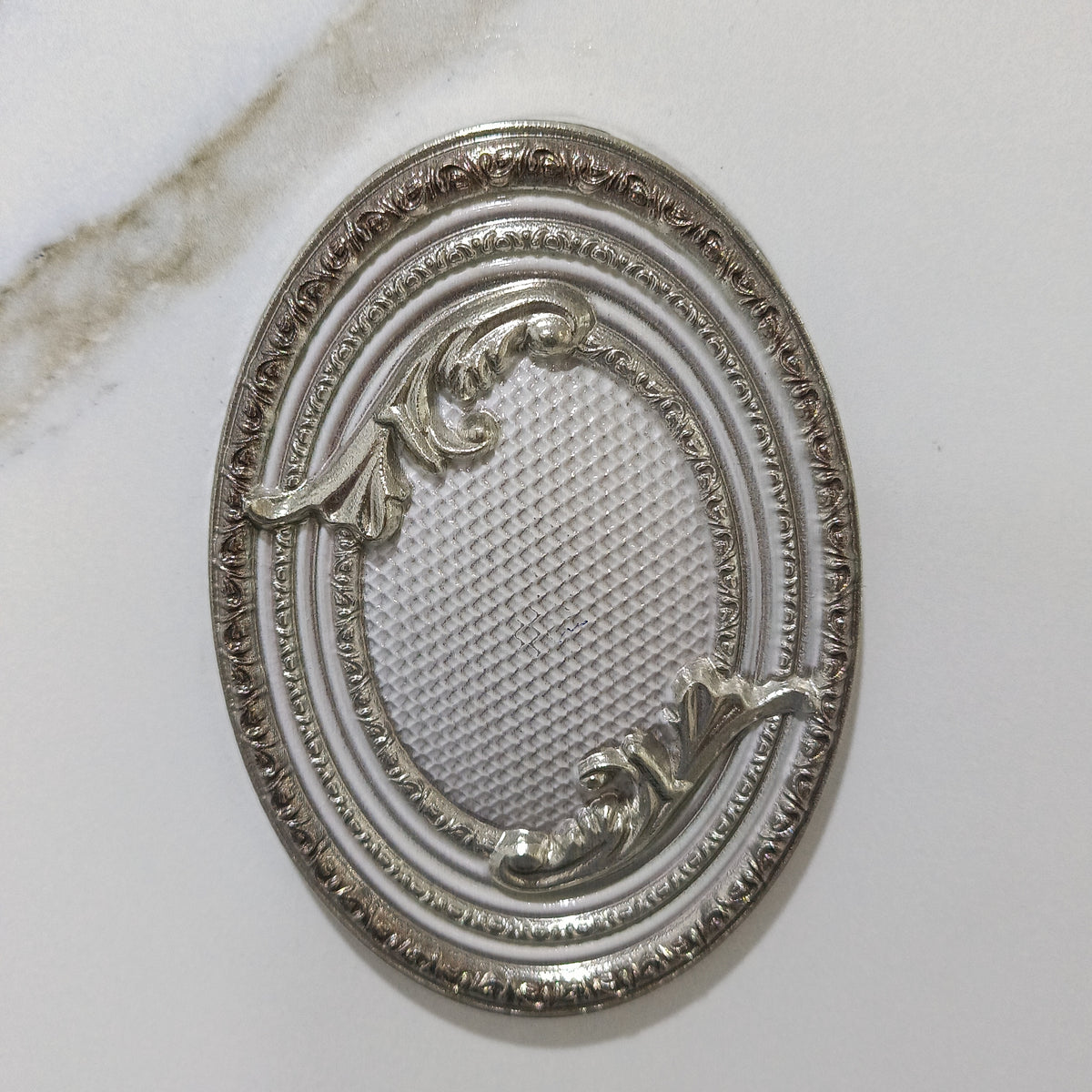 MEDALLON (F) EXCELSIOR PLATA INSERTO 14X10 CM ELMOLINO SPAIN - 21 PCS
