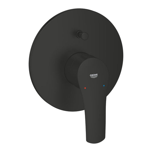 194502433 EUROSMART SINGLE-LEVER BATH MIXER - GROHE BLACK - 19 PCS