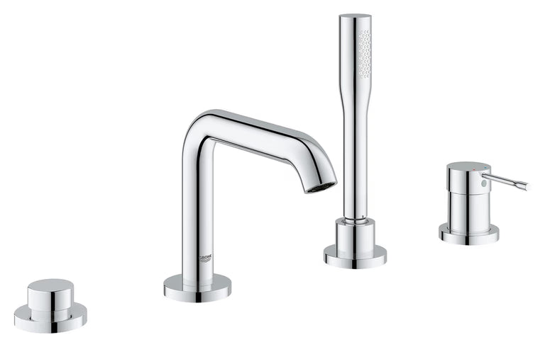 19578001 ESSENCE 4-HOLE SINGLE-LEVER BATH COMBINATION - GROHE - 7 PCS