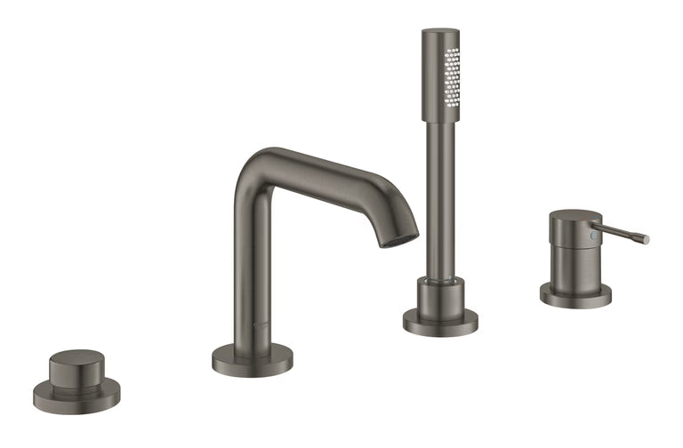 19578AL1 ESSENCE 4-HOLE SINGLE-LEVER BATH COMBINATION - GROHE GRAPHITE - 0 PCS