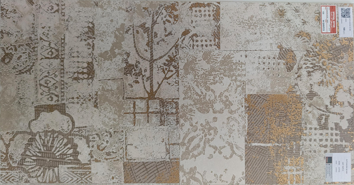PATCHWORK BG MIX DECOR 1PC 30X60 CM LEONARDO ITALY - 33 PCS