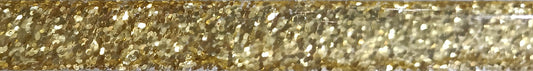 00G01OR ALUMINIUM LISTELO 8X10MM GLITTER GOLD 1.2M EMBEPLAST SPAIN - 40 PCS