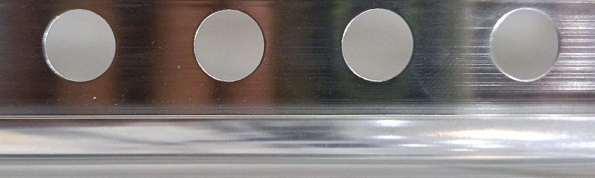 TILE TRIM POLISHED SILVER COLOR 14.15MM WONDERFUL HK - 987 PCS