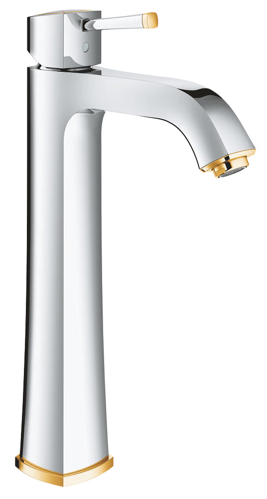 23313IG0 GRANDERA SINGLE LEVER BASIN MIXER XL SIZE CHROME GOLD GROHE - 1 PCS