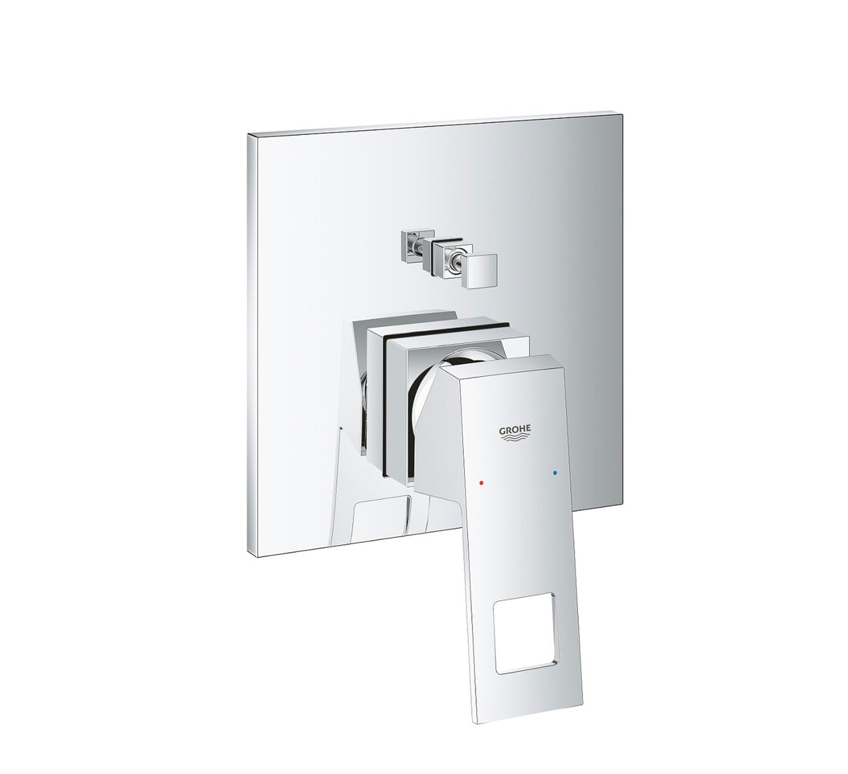 24062000 EUROCUBE SINGLE-LEVER MIXER WITH 2-WAY DIVERTER - GROHE - 7 PCS