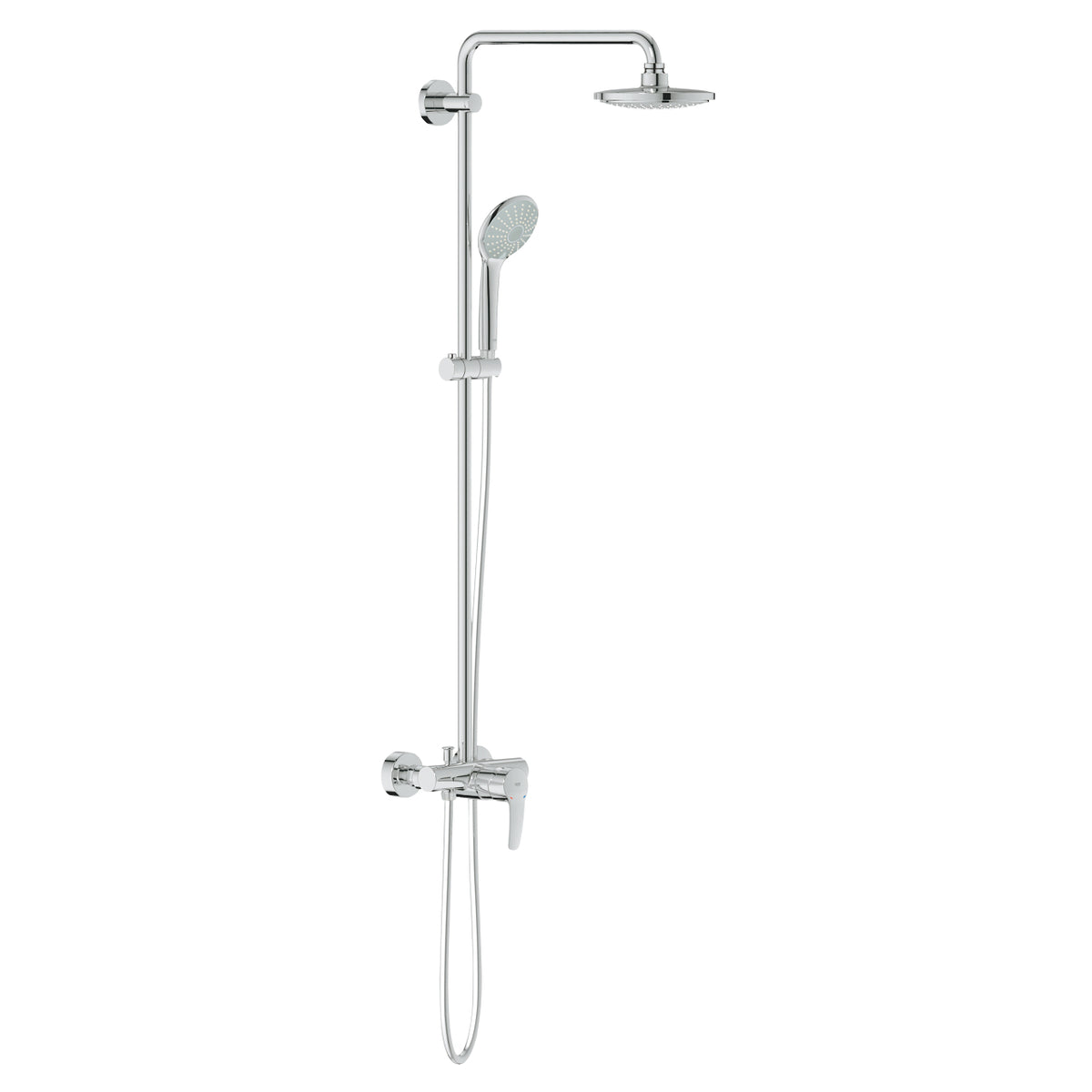 27473000 EUPHORIA 180 SHOWER SYSTEM WITH SINGLE LEVER MIXER FOR WALL MOUNTING GROHE - 0 PCS