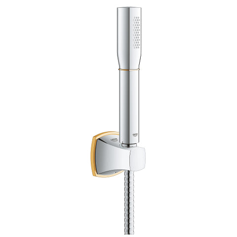 27993IG0 GRANDERA STICK HANDSHOWER WITH WALL HOLDER CHROME GOLD GROHE - 19 PCS