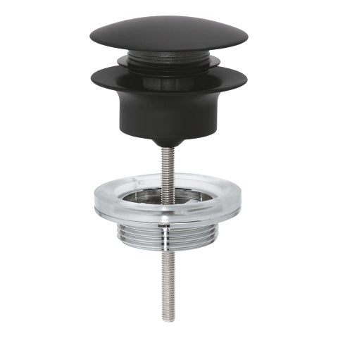 29510KF0 WASTE SET WITH PUSH-OPEN PLUG - GROHE BLACK - 0 PCS