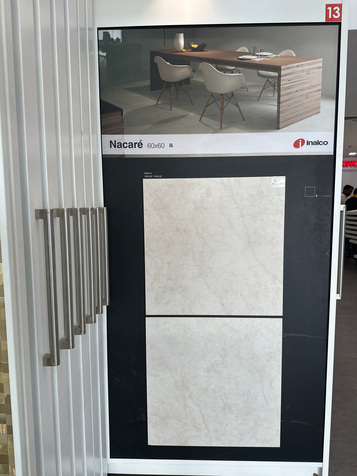 NACARE BLANCO NATURAL PORCELAIN  60X60 CM INALCO SPAIN - 108 M2